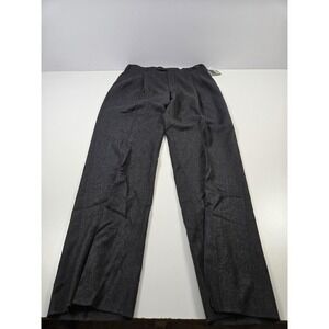 Zignone Pants Mens 38x36 Gray Wool Cashmere Dress Trousers Pleated Riviera